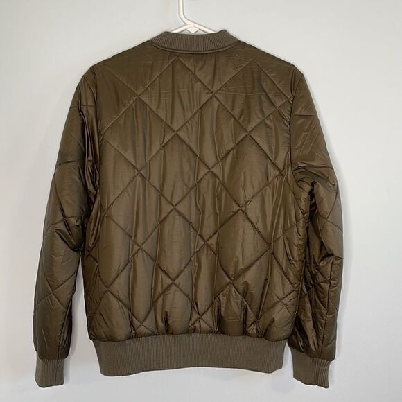Treasure & Bond Army Green Quilted Coat - Picture 2 of 5